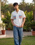 Aztec Resort Relaxed Fit Cuban Shirt