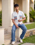 Aztec Resort Relaxed Fit Cuban Shirt