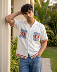 Aztec Resort Relaxed Fit Cuban Shirt