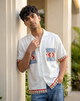 Aztec Resort Relaxed Fit Cuban Shirt