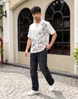 Ivory Meadow Relaxed Fit Cuban Shirt