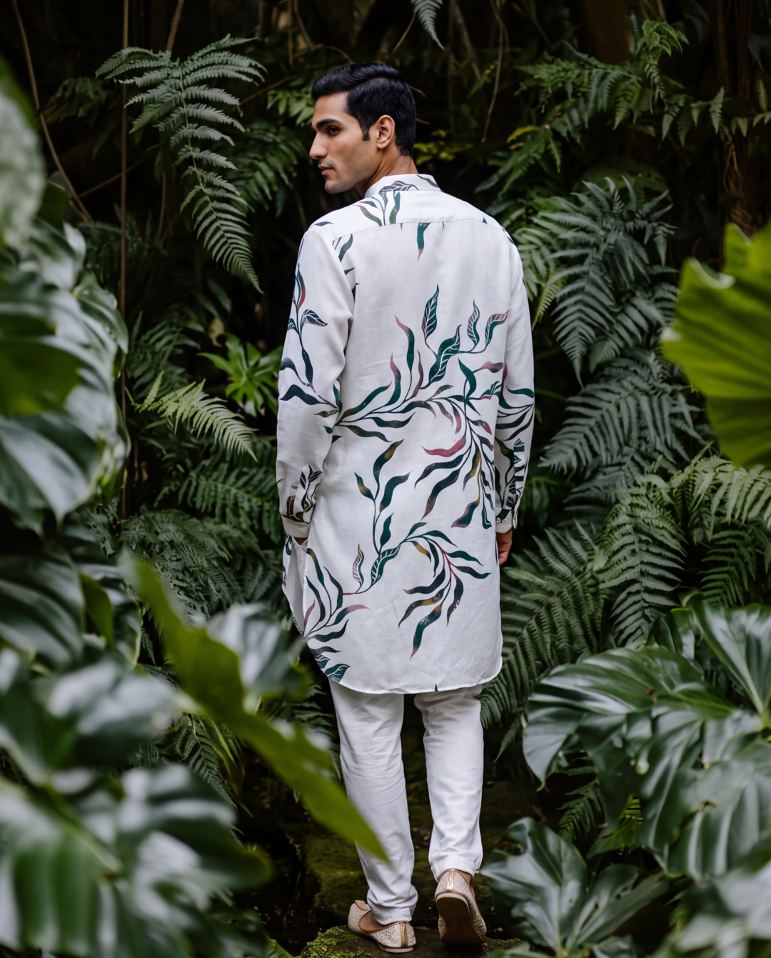 Fire Horse Ivory Ganganagery Kurta