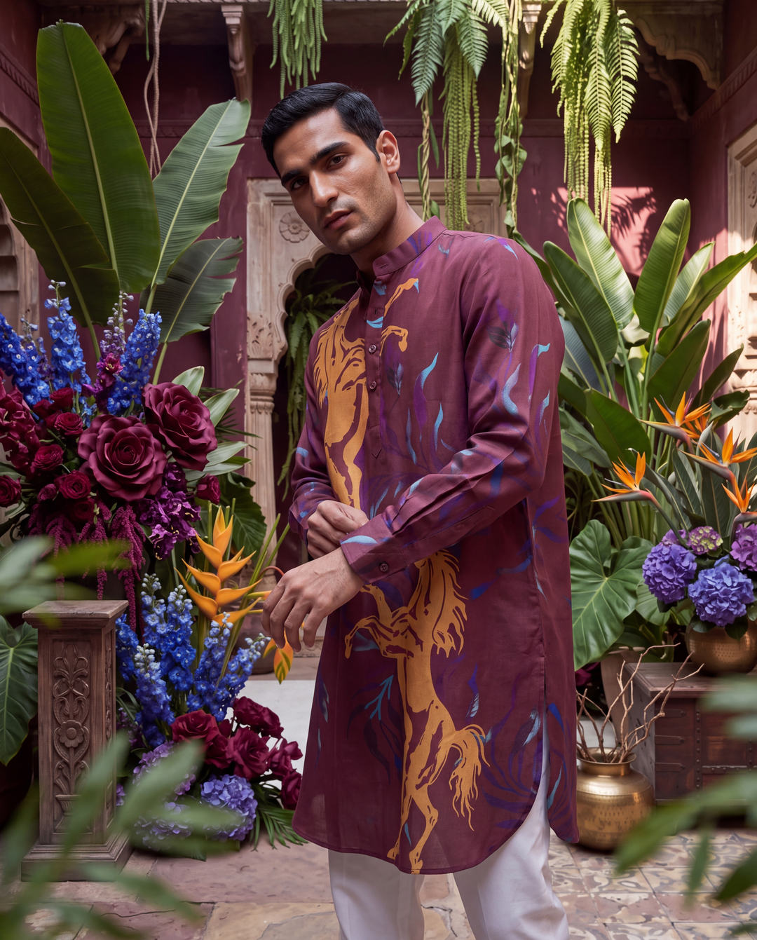 Fire Horse Wine Ganganagery Kurta