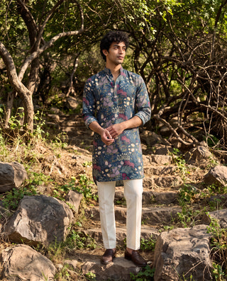 Forest Bloom Ganganagery Kurta