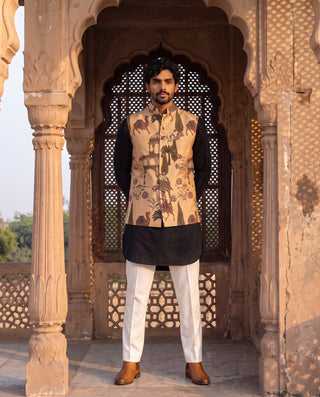 Mughal Darbar Beige Bandi