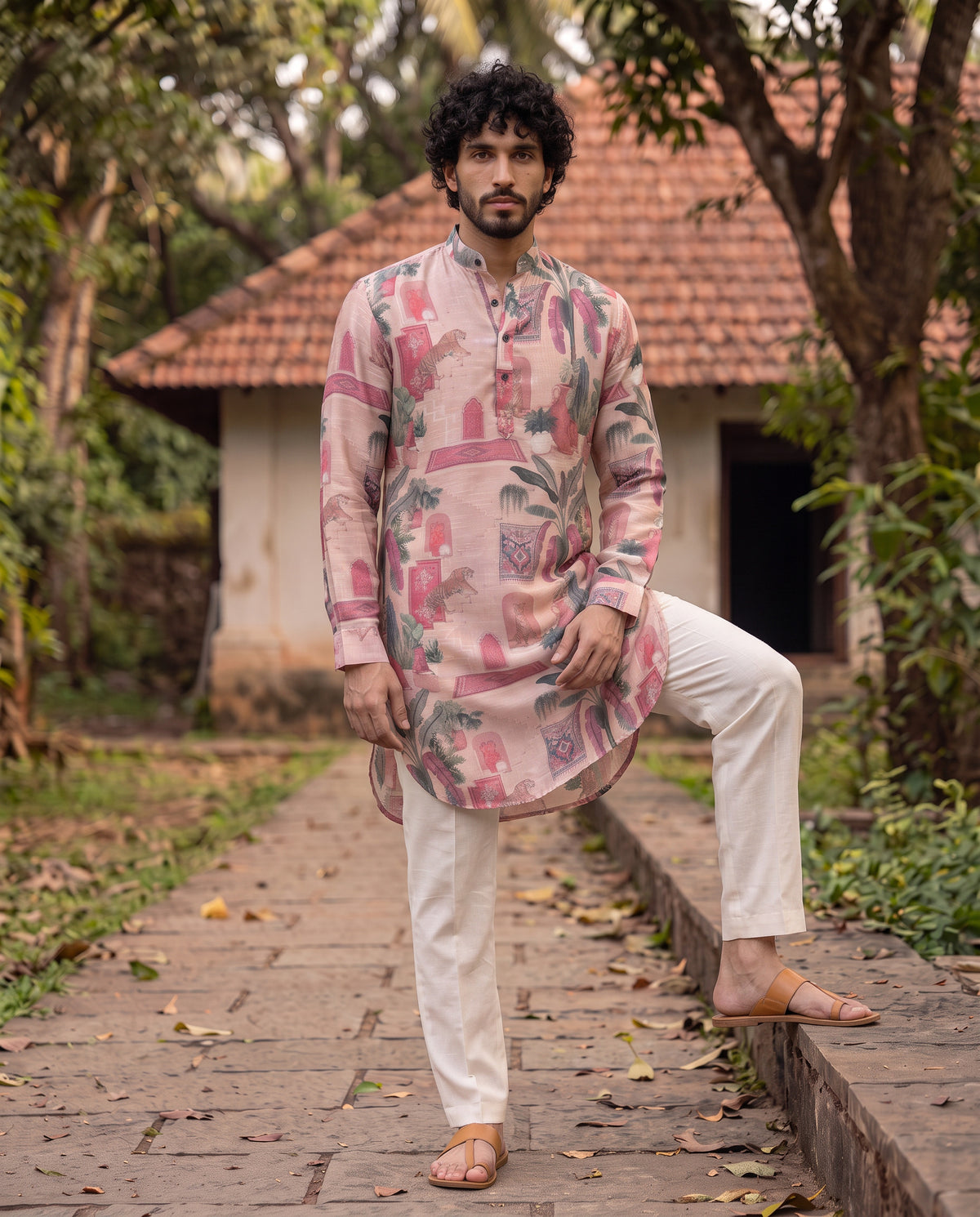 Pink Palace Safari Ganganagery Kurta