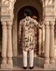 Mughal Darbar Beige Ganganagery Kurta