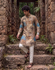 Tiger Blossom Ganganagery Kurta