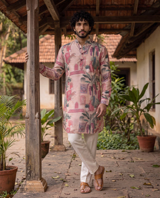 Pink Palace Safari Ganganagery Kurta