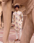 Peacock Jharokha Ganganagery Kurta