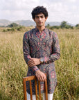 Crimson Heritage Ganganagery Kurta