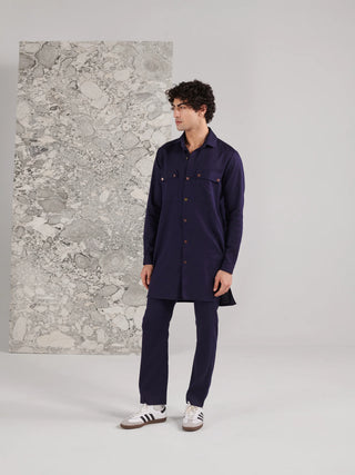 Blue Pashtooni Kurta