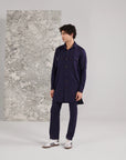 Blue Pashtooni Kurta