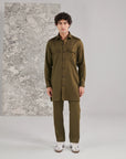 Green Pashtooni Kurta