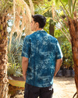 Beach Tiger - Silk - Hawaiin Collar OS Shirt For Men