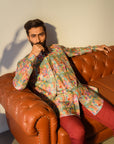 Versace Home - Russian Silk- Kurta Bandi Set For Men