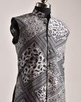 Rustic Boho White Bandana Russian Silk Bandi