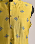 Nilay Yellow - Silk - Bandi