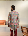 Versace Home - Russian Silk- Kurta Bandi Set For Men
